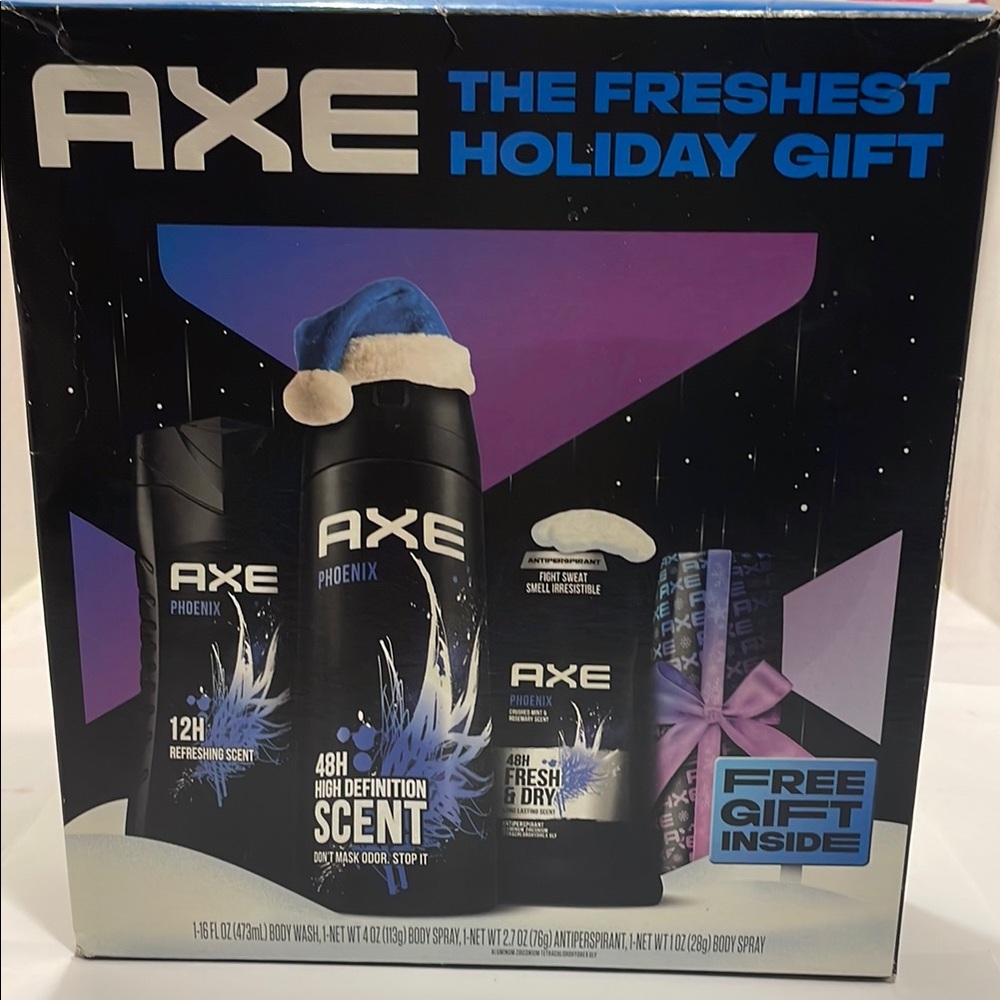 AXE Phoenix Gift Set - Black and Blue